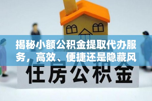 泽普揭秘小额公积金提取代办服务，高效、便捷还是隐藏风险？