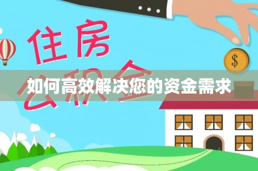 泽普如何高效解决您的资金需求